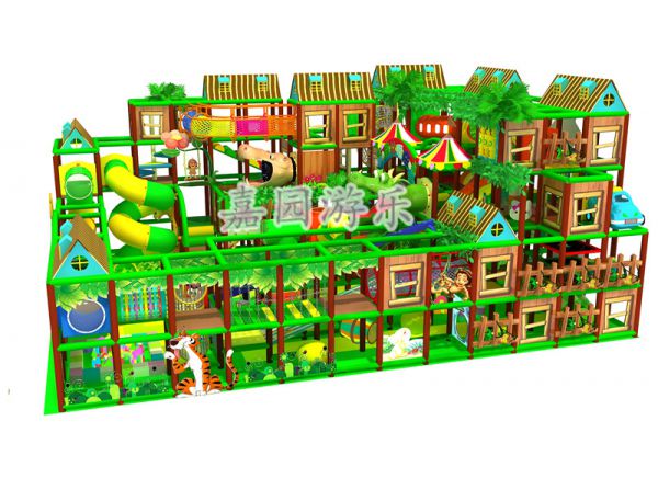 室内儿童乐园加盟——森林系城堡